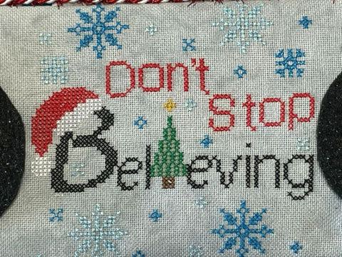 Don't Stop Believing - Barefoot Needleart